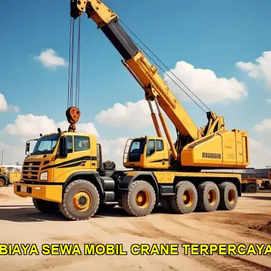 biaya sewa mobil crane terpercaya